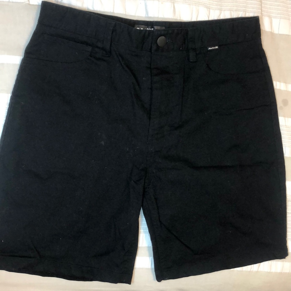 Black Hurley Shorts